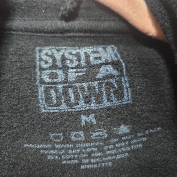 System of a Down SOAD Black Hollywood Graphic Hoodie Unisex - Picture 4 of 4